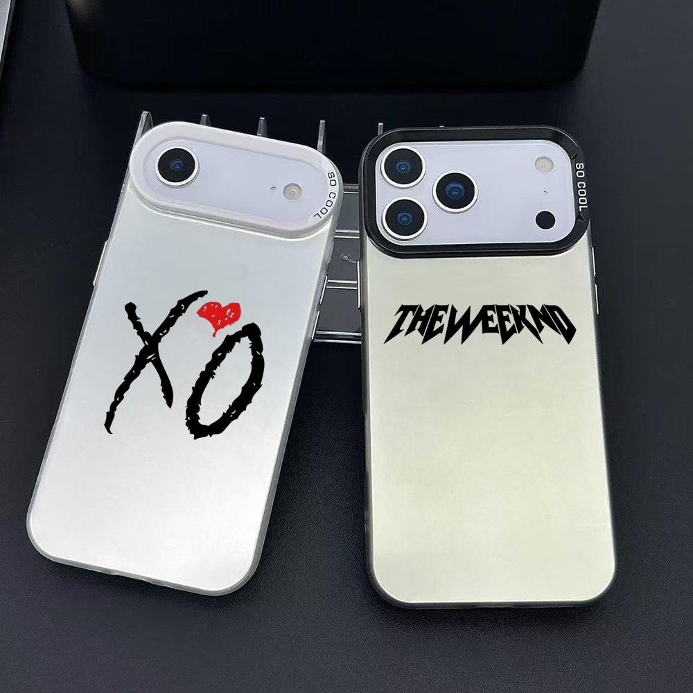 Matte Pc Case - Cover per iPhone The Weeknd (Rapper